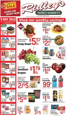 Ridley's Family Markets weekly ad (valid until 9-03)