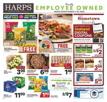 Harp's Market weekly ad (valid until 10-03)