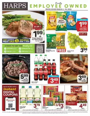 Harp's Market weekly ad (valid until 10-03)