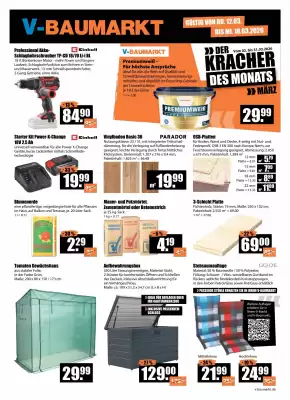 V Baumarkt Prospekt (gültig bis 18-03)