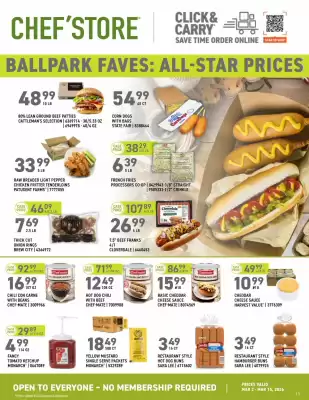 US Foods Chef's Store weekly ad (valid until 15-03)