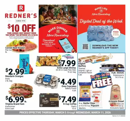 Redner's Warehouse weekly ad (valid until 11-03)