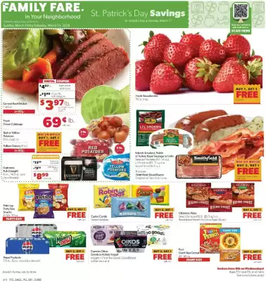 Family Fare weekly ad (valid until 14-03)