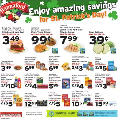 Hannaford flyer (valid until 14-03)
