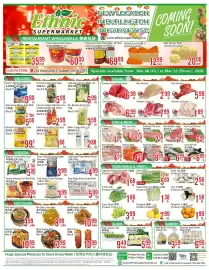 Ethnic Supermarket flyer week 10 Page 1