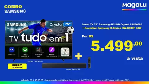 Encarte Magalu Página 1