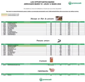 Catalogue Promocash page 1
