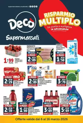 Volantino Deco Supermercati (valido fino al 16-03)