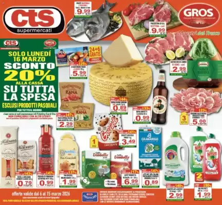 Volantino CTS Supermercati (valido fino al 16-03)