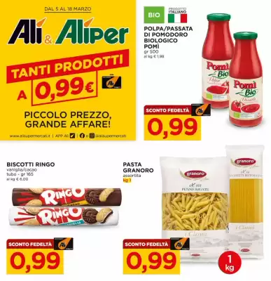 Volantino Alì Supermercati (valido fino al 18-03)