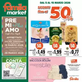 Volantino Famila Market Pagina 1