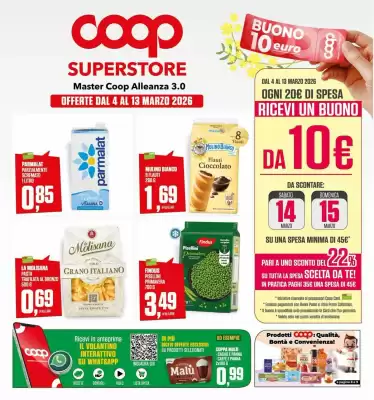 Volantino Coop Master Alleanza 3.0 (valido fino al 13-03)