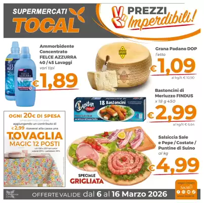 Volantino Tocal (valido fino al 16-03)