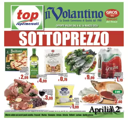 Volantino Top Supermercati (valido fino al 16-03)