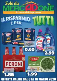 Volantino MercADone Pagina 1