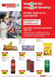 Spar Market akciós újság hét 11 Oldal 1