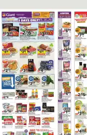 Giant Food weekly ad week 10 Page 1