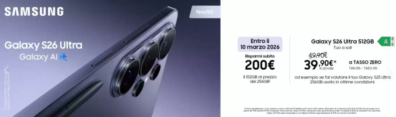 Volantino Sme (valido fino al 10-03)