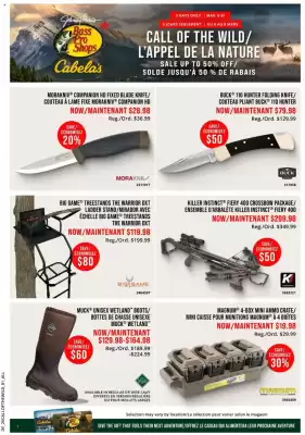 Cabela's flyer