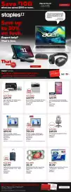 Staples flyer Page 1