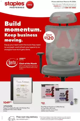 Staples flyer (valid until 20-03)