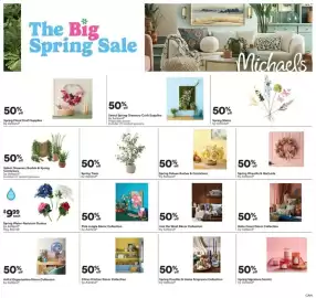 Michaels weekly ad week 10 Page 1