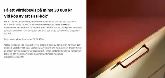 HTH Kök reklamblad Sida 1
