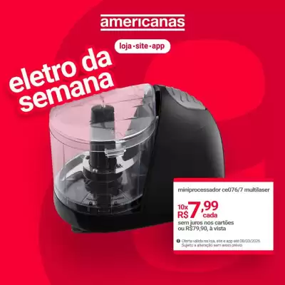 Encarte Lojas Americanas (válido até 8-03)