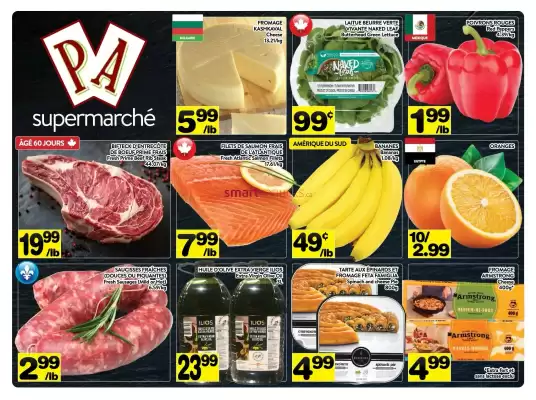 Supermarché PA flyer
