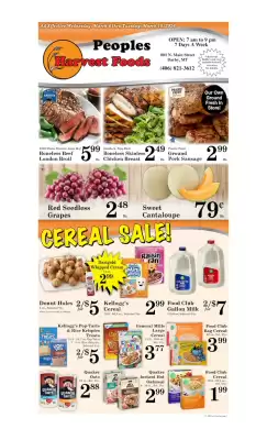 Harvest Foods weekly ad (valid until 10-03)