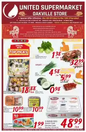 United Supermarket flyer week 10 Page 1
