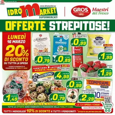 Volantino Idromarket (valido fino al 15-03)