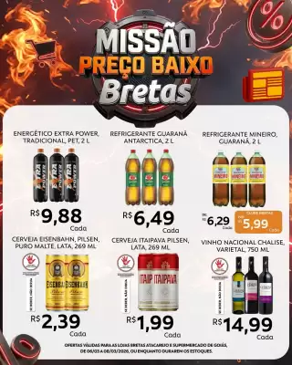 Catálogo Supermercados Bretas (válido até 8-03)