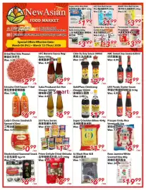 New Asian Food Market flyer week 10 Page 1