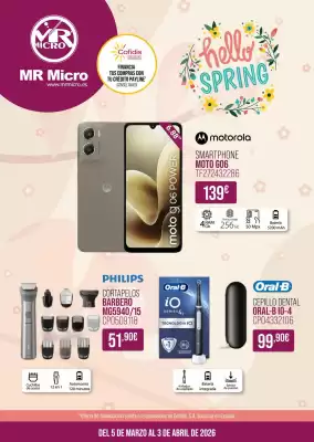 Folleto MR Micro (válido hasta el 3-04)