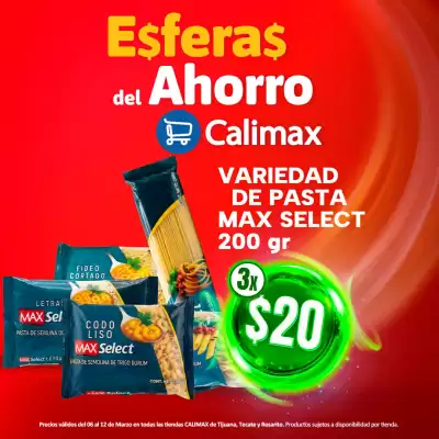 Folleto Calimax (válido hasta 12-03)