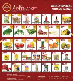 Lucky Supermarket flyer Page 1