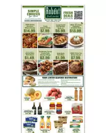 Robert Fresh Market weekly ad Page 1