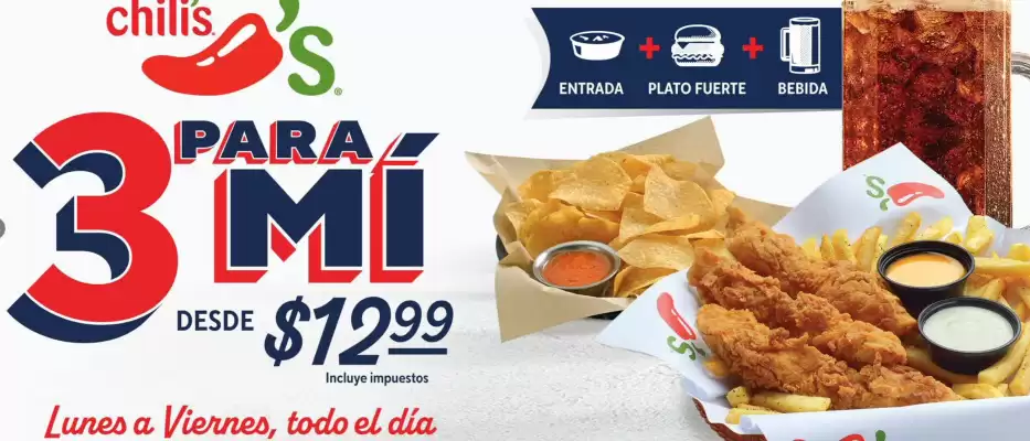 Catálogo Chili's (válido hasta 31-03)