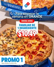 Catálogo Domino's Pizza Página 1
