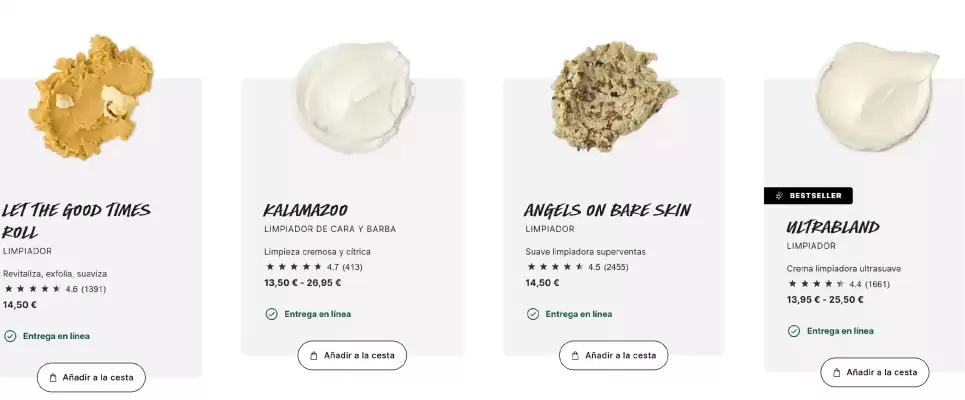 Catálogo Lush (válido hasta el 12-03)