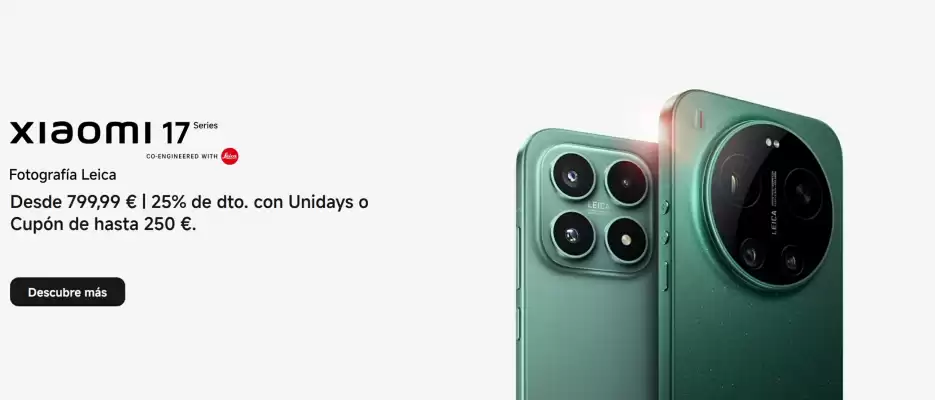 Folleto Xiaomi (válido hasta el 31-03)