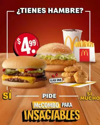 Catálogo McDonald's (válido hasta 31-03)