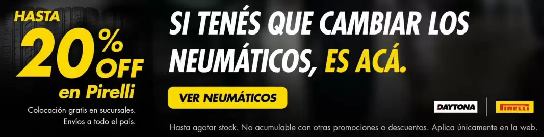 Catálogo Daytona Página 1