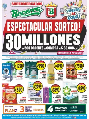 Catálogo Supermercados Becerra (válido hasta 16-03)