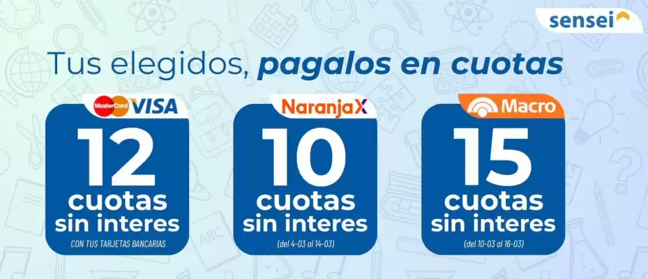 Catálogo Sensei (válido hasta 31-03)