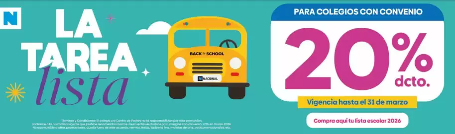 Catálogo Librería Nacional Página 1