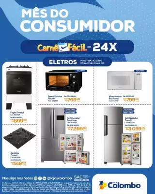 Folheto Lojas Colombo (válido até 31-03)