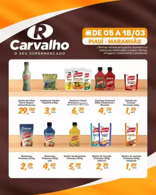 Catálogo Carvalho Supermercado (válido até 18-03)