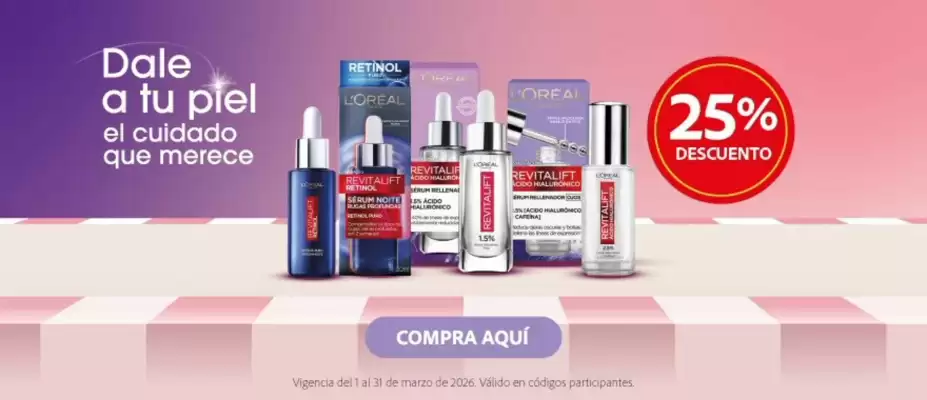 Folleto Farmatodo (válido hasta 31-03)